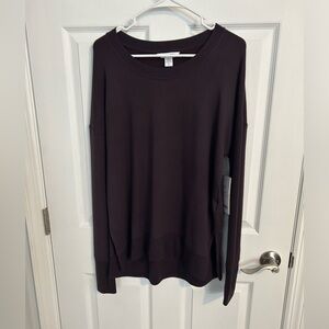 Athleta Ladies coaster luxe sweatshirt size small/petite